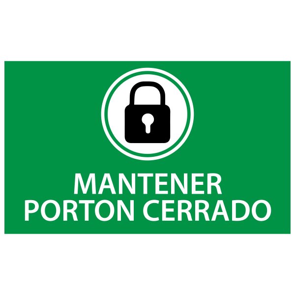 Mantener portón cerrado - Imagen 2