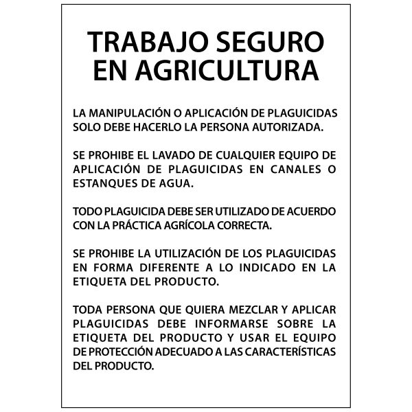 Trabajo seguro en Agricultura - Imagen 3