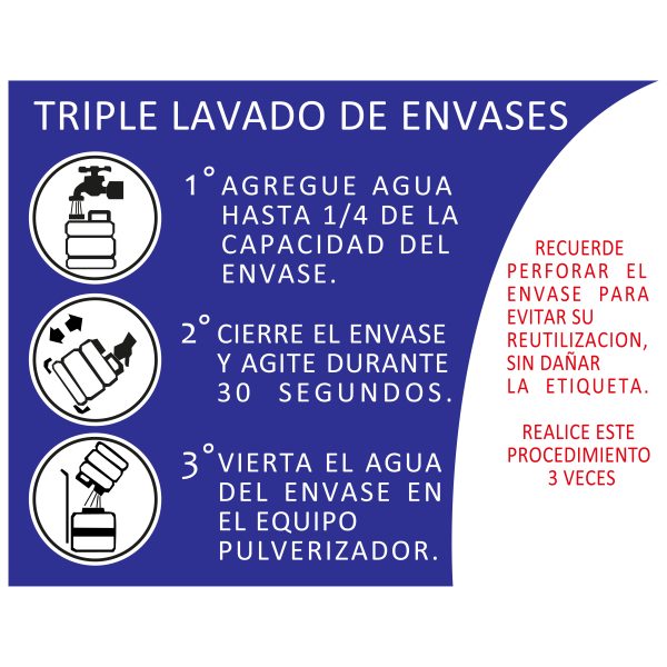 Triple lavado de envases - Imagen 2