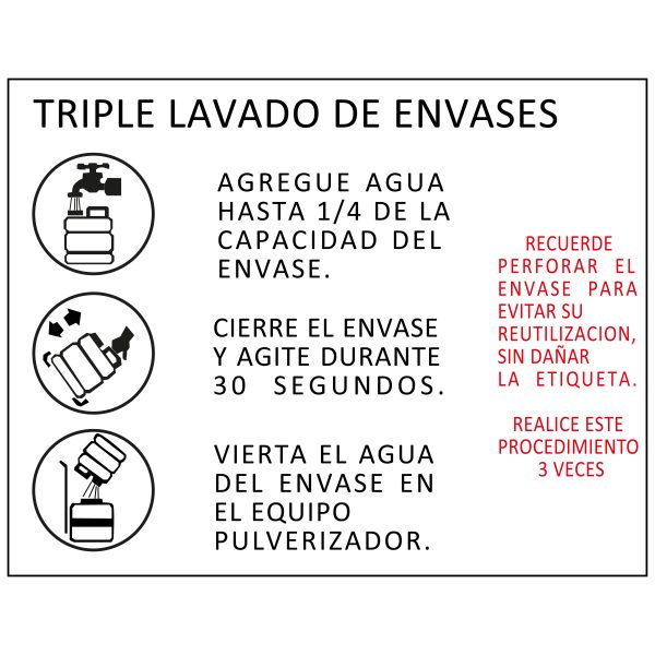 Triple lavado de envases - Imagen 3