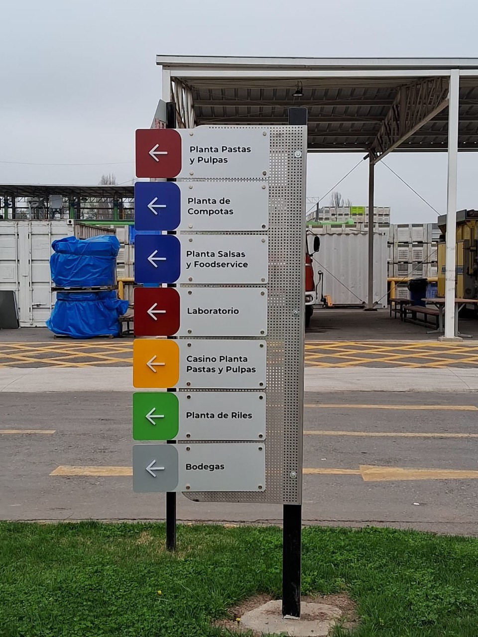 CONFECCIÓN DIRECCIONALES PLANTA AGROZZI TENO