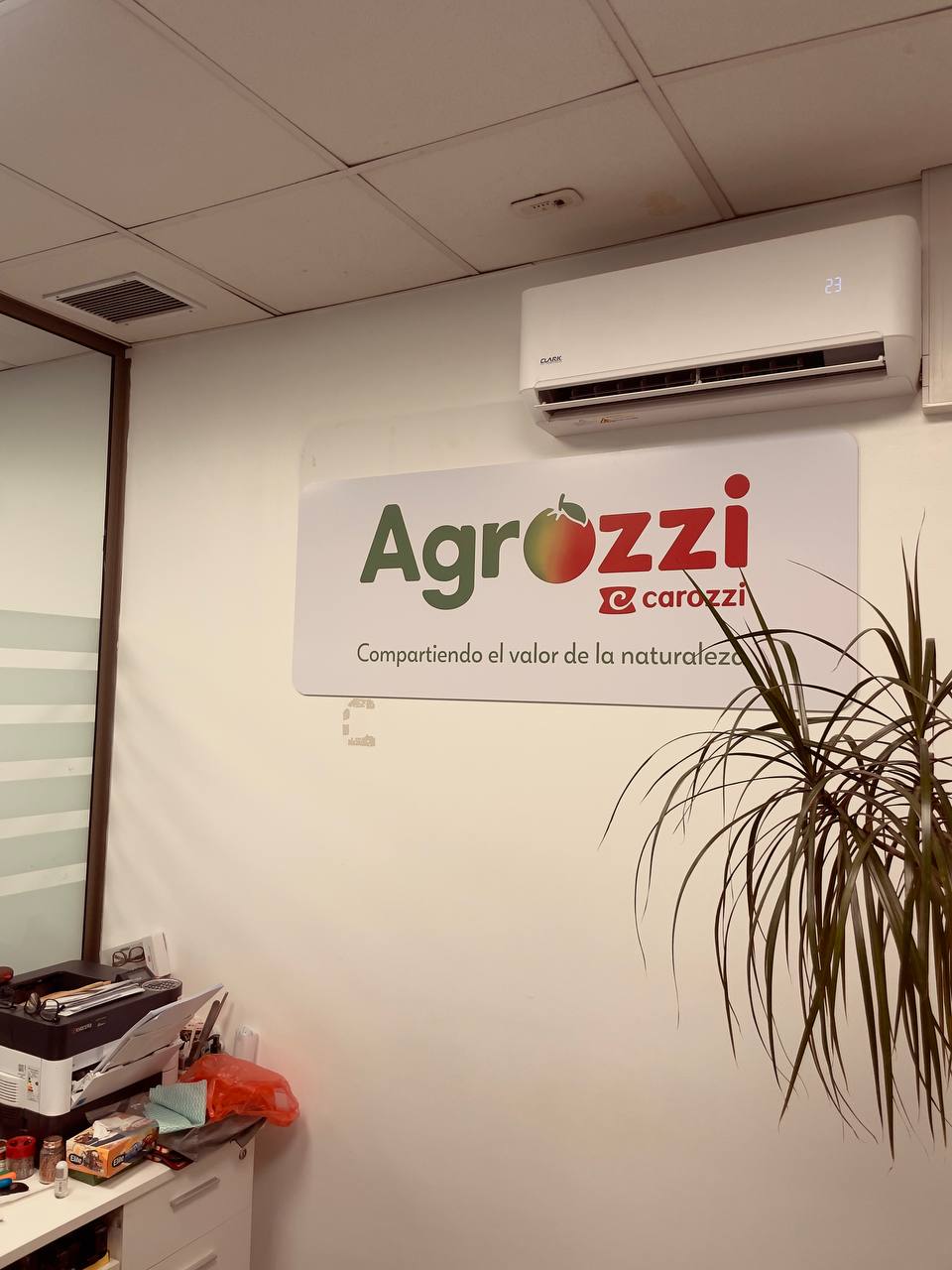 GRÁFICA IMPRESA SOBRE PVC